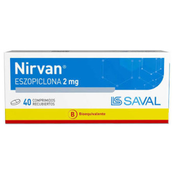 Nirvan 2 mg 40 comp