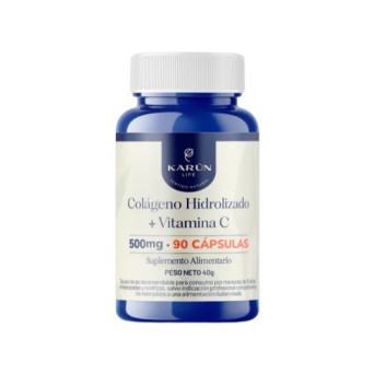 Colageno Hidrolizado + Vitamina C 500 Mg X 90 Caps Karunlife