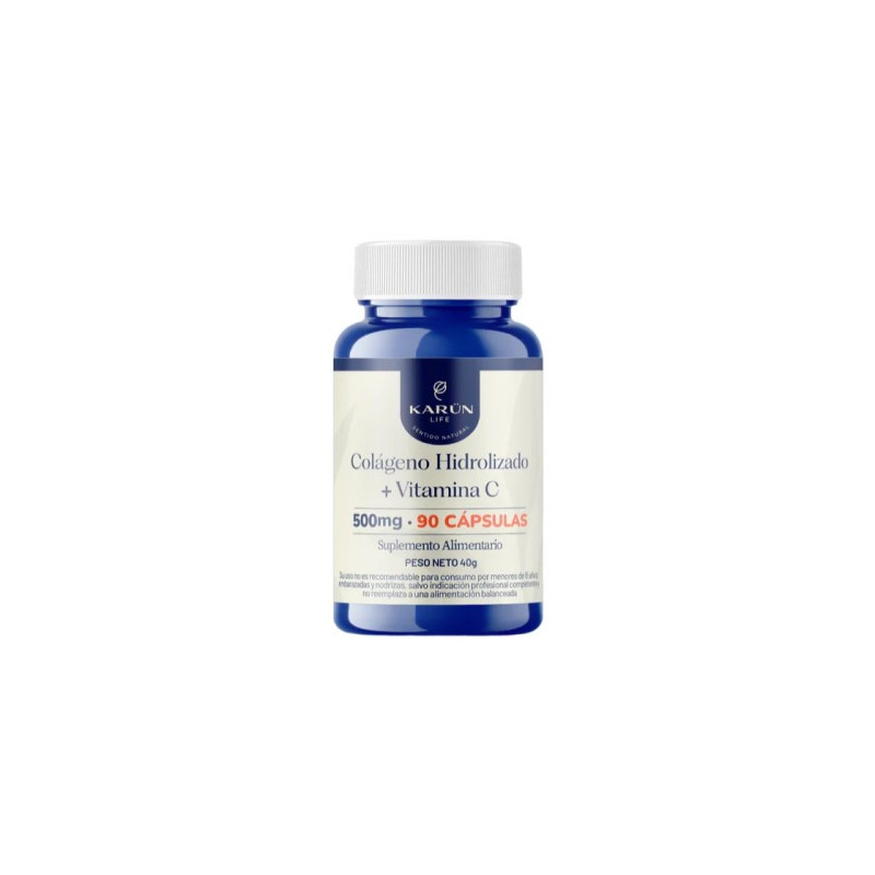 Colageno Hidrolizado + Vitamina C 500 Mg X 90 Caps Karunlife