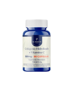 Colageno Hidrolizado + Vitamina C 500 Mg X 90 Caps Karunlife