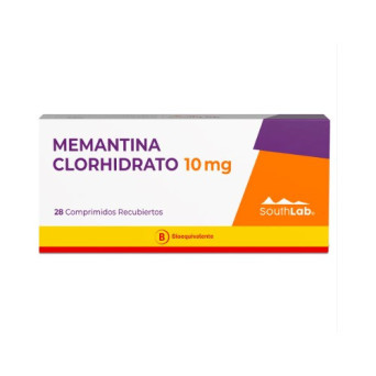 Memantina Clorhidrato 10 Mg 28 Comp. Rec. SouthLab
