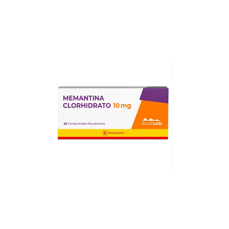 Memantina Clorhidrato 10 Mg 28 Comp. Rec. SouthLab