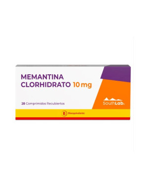 Memantina Clorhidrato 10 Mg 28 Comp. Rec. SouthLab