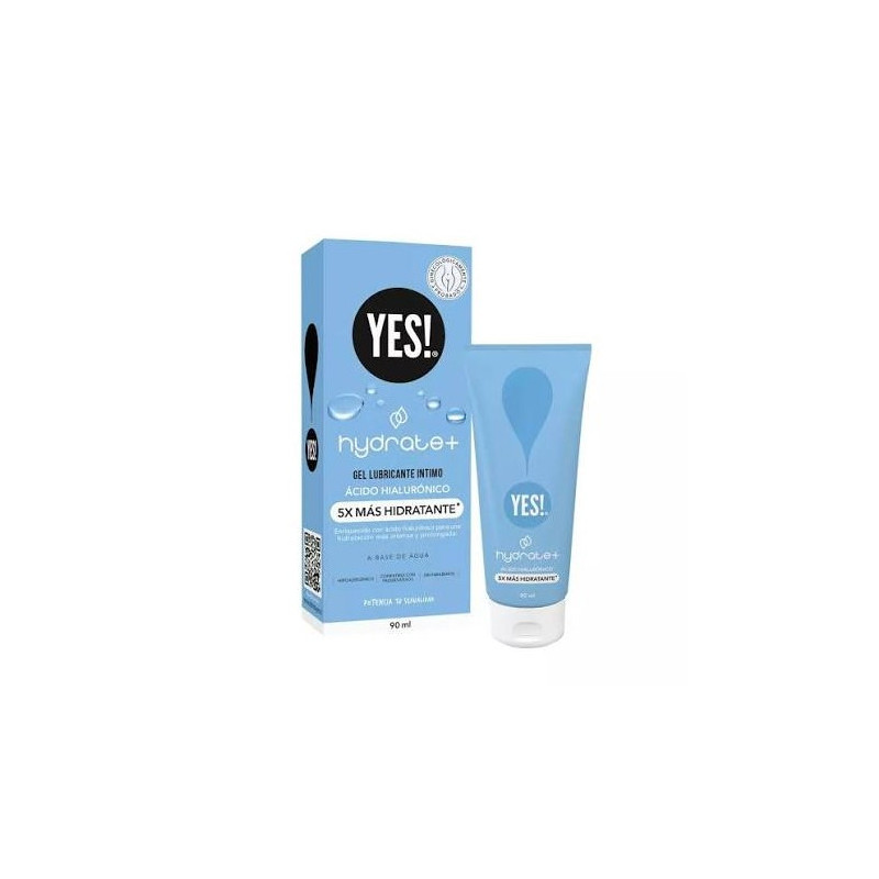 Yes Hidrate+ Gel Lubricante Base Agua 90 Ml