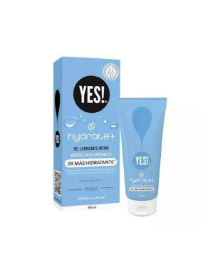 Yes Hidrate+ Gel Lubricante Base Agua 90 Ml