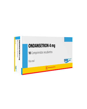 Ondansetron 4 mg 10 comprimidos recubiertos